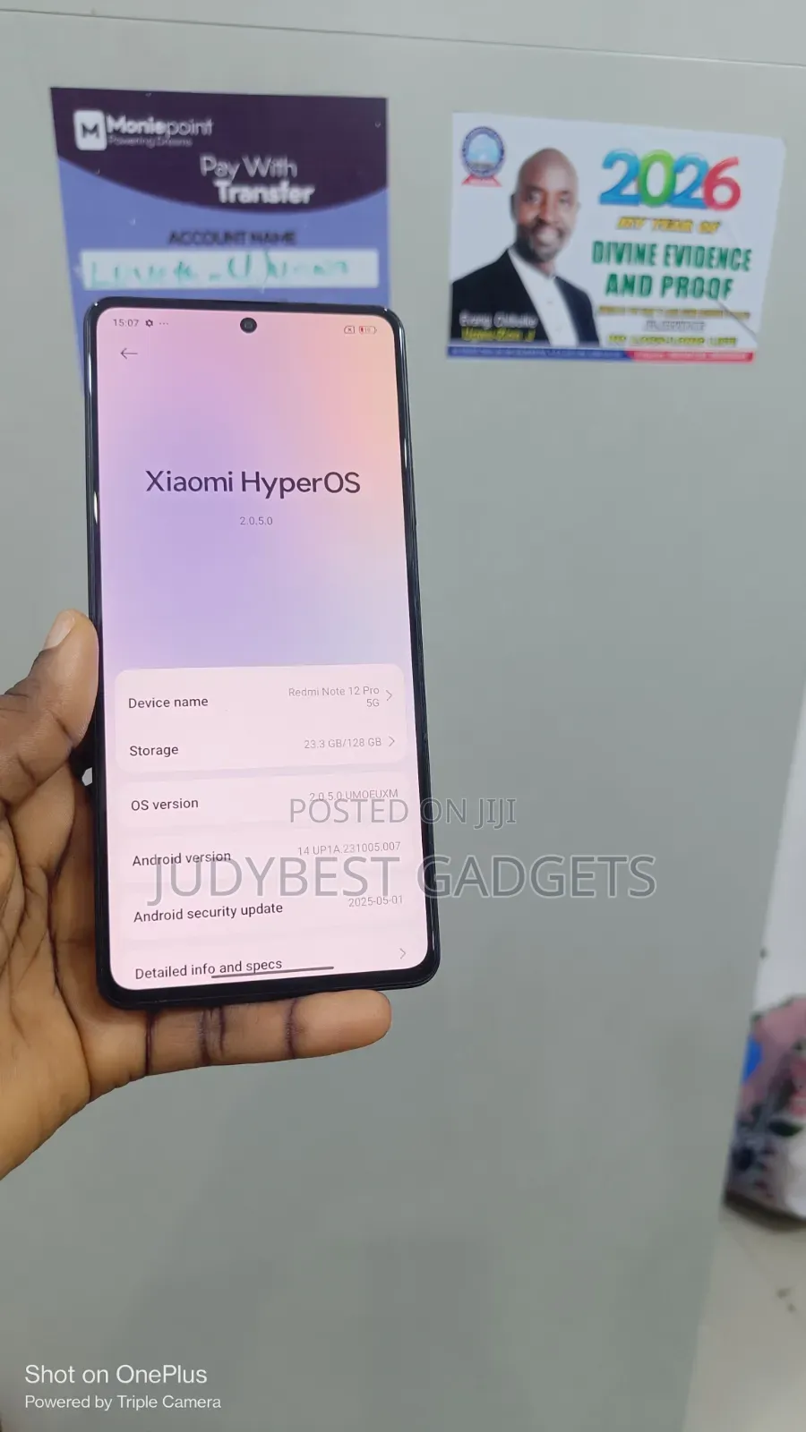 Xiaomi Redmi Note 12 Pro 5G 128 GB Gray