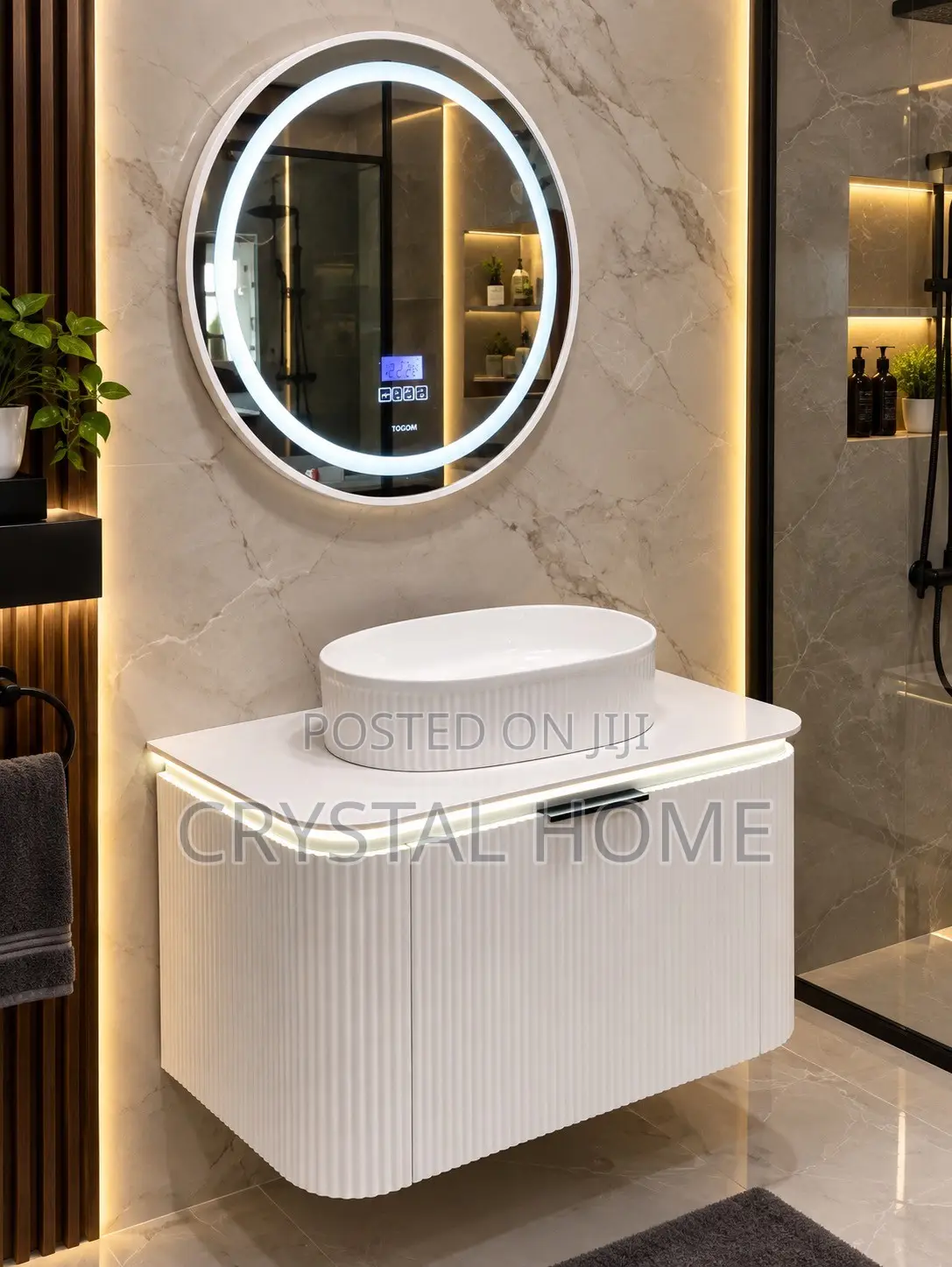 Masters Wall Hung Cabinet With Led Light