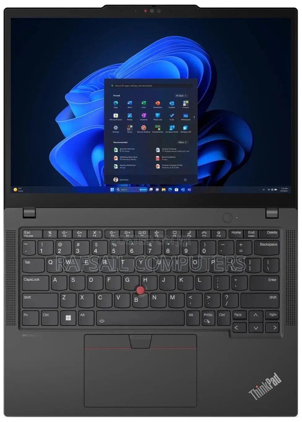 New Laptop Lenovo ThinkPad 13 16GB Intel Core Ultra 5 SSD 256GB