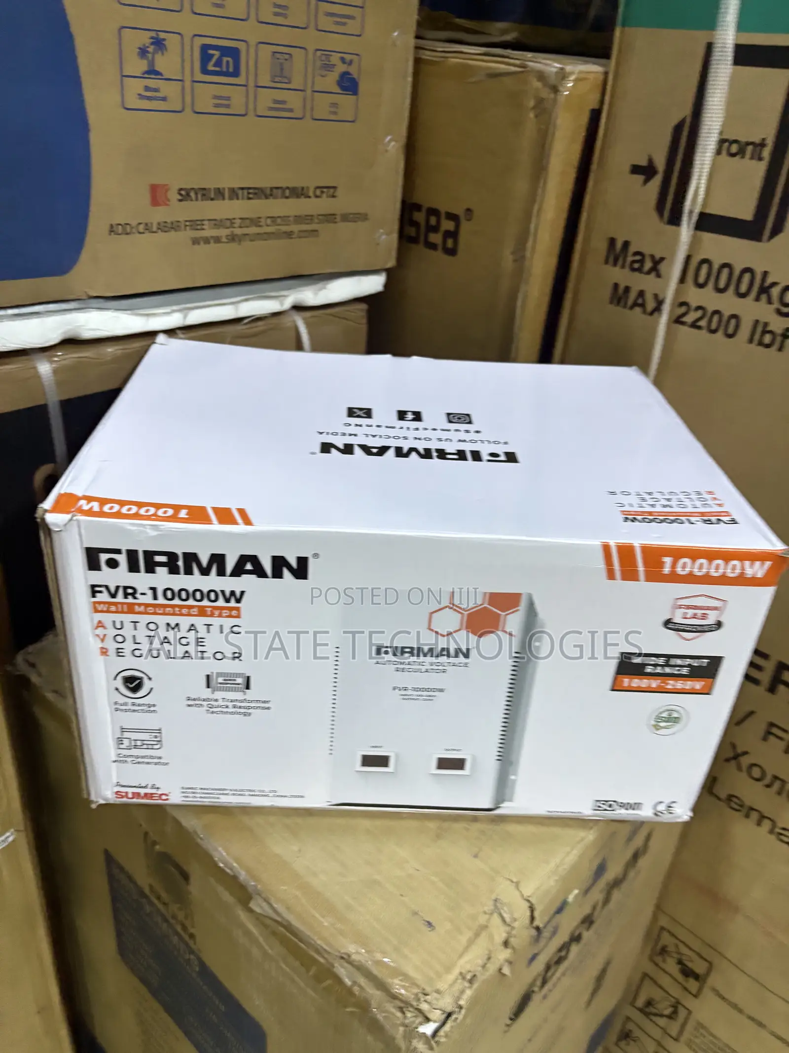 10KW FIREMAN Voltage Stabilizing Regulator