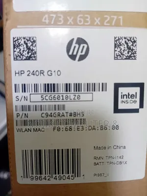 New Laptop HP 240 8GB Intel Core i3 SSD 512GB