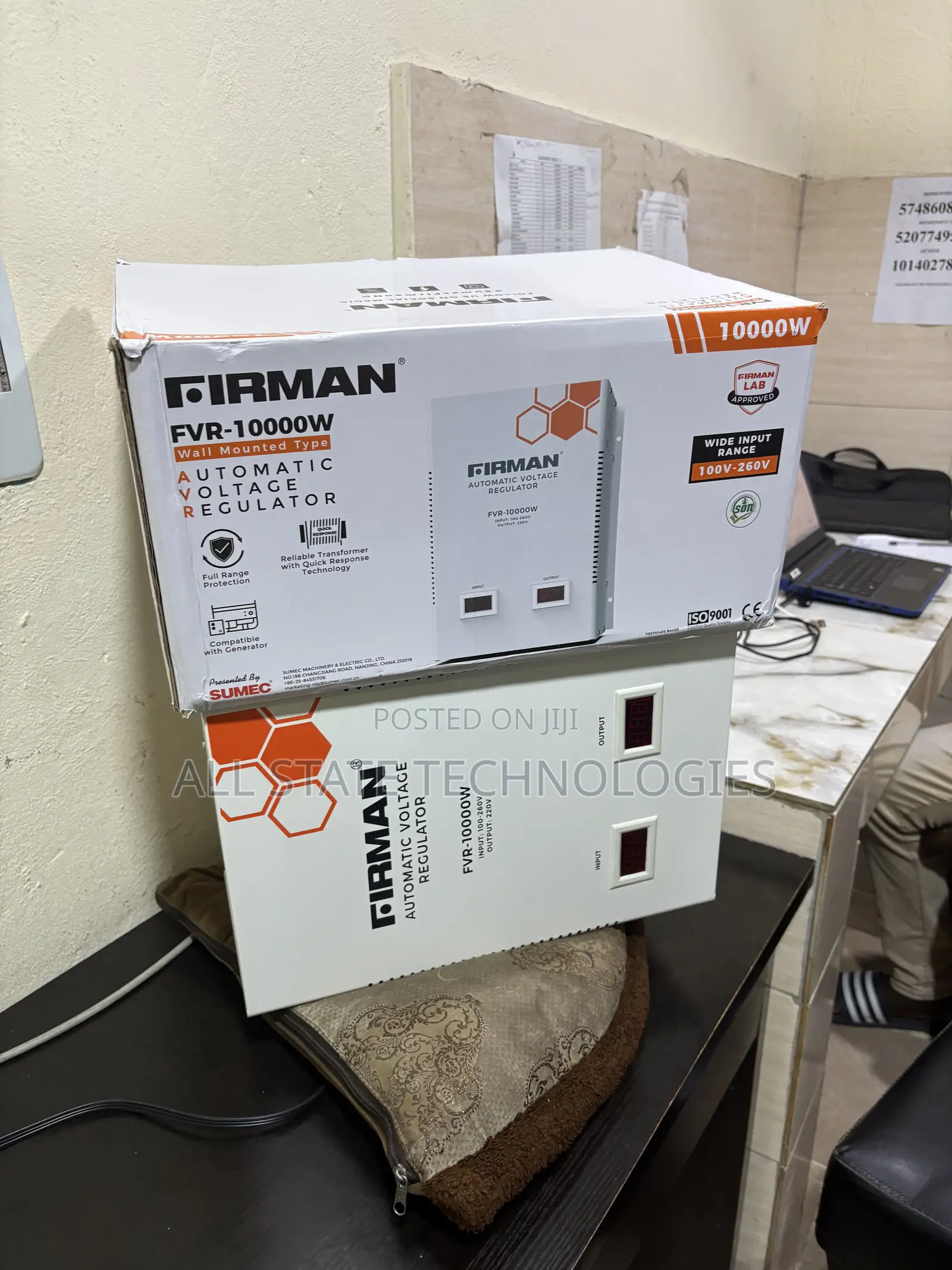 FIREMAN FVR-10000W Automatic Power Controller