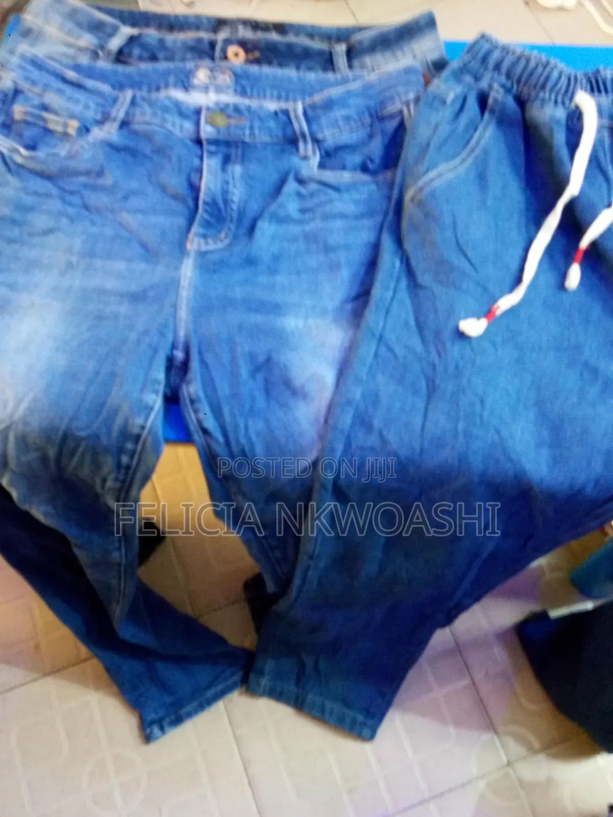Jeans Trousers and Shorts