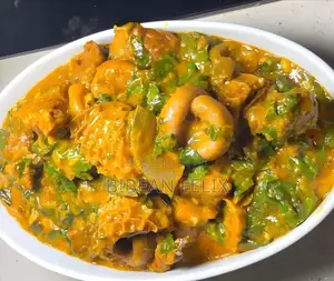 Freshly Cooked Oha Soup With Assorted Meat, for One Large Pot