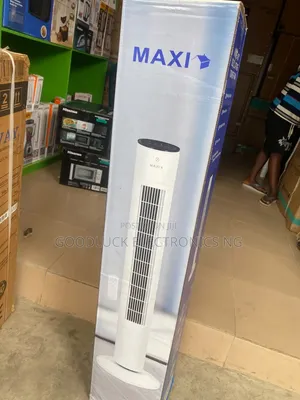 White 40"oscillating Tower Fan