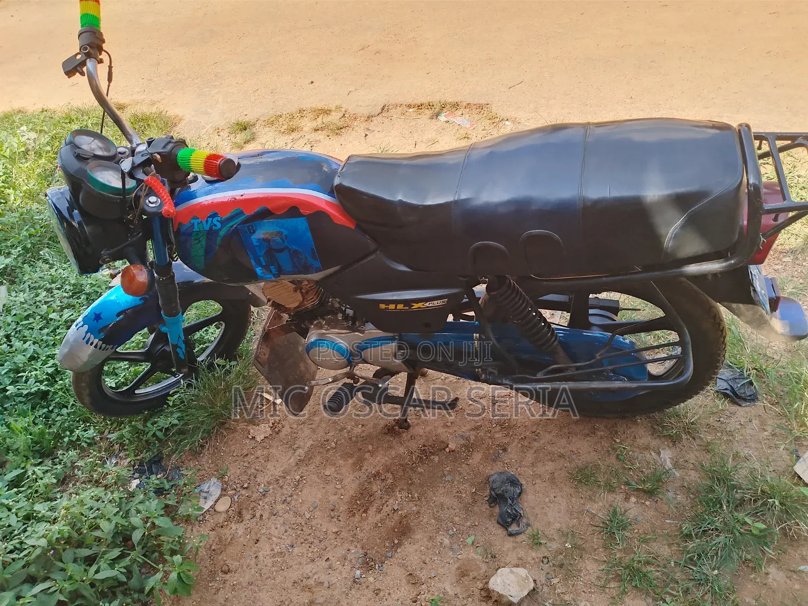 TVS HLX 125 2021 Black