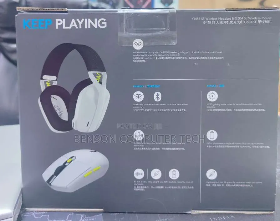 Logitech G435 SE + G304 SE Wireless Gaming Combo.