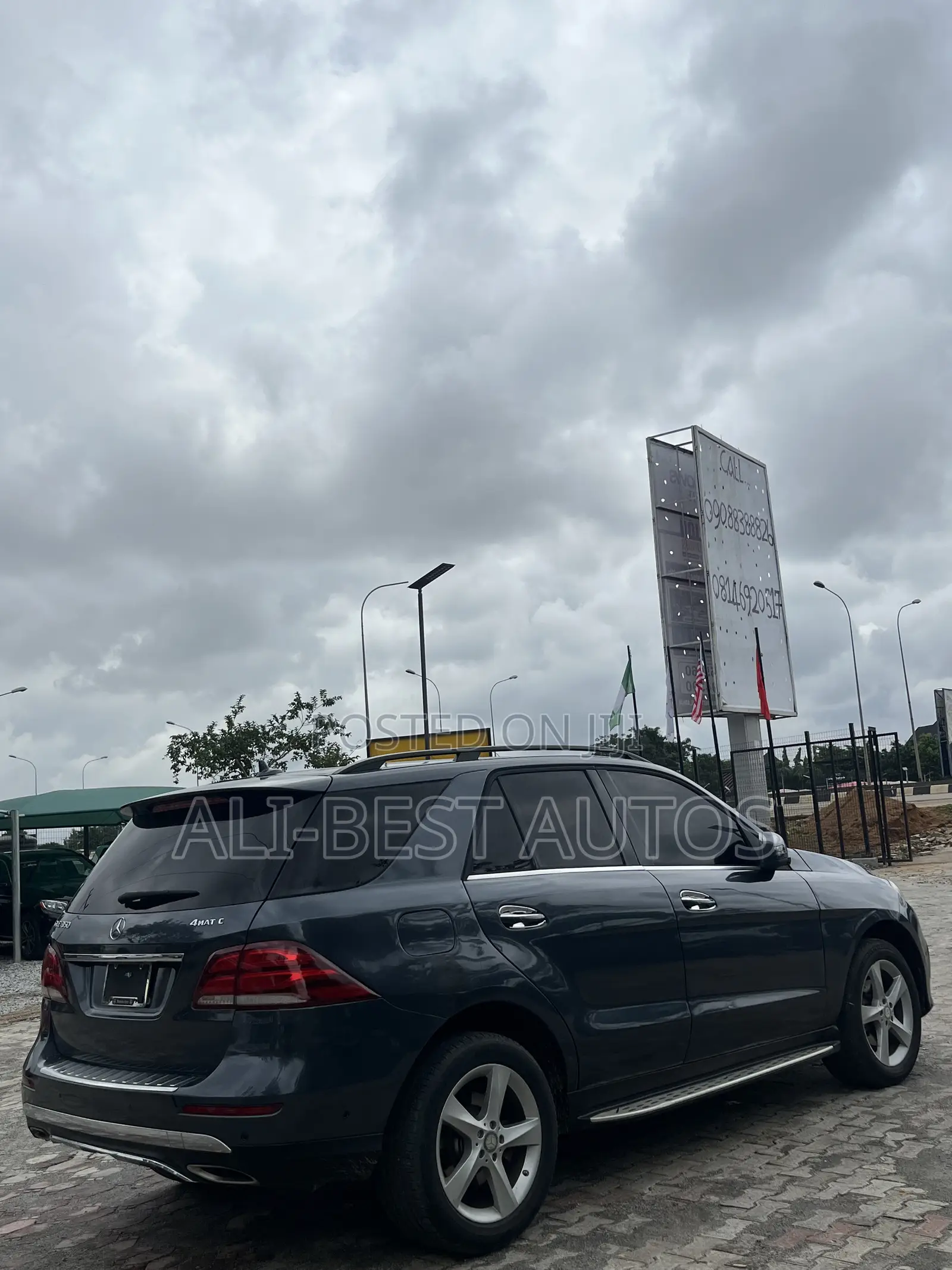Mercedes-Benz GLE-Class 2016 Gray