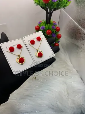 Rose Jewelry Set