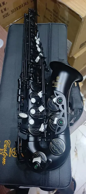 Yamaha Custom EX Alto Saxophone Black