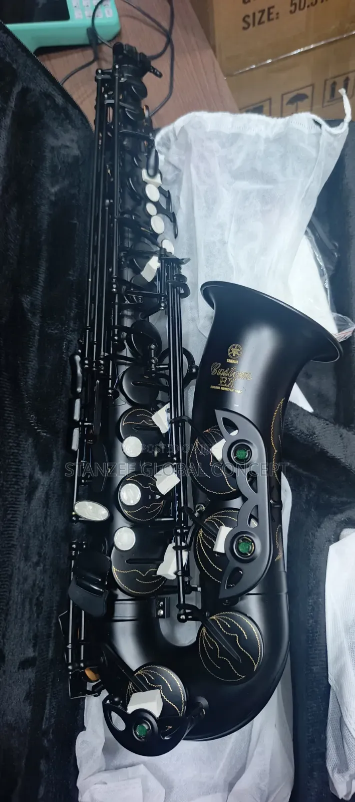 Yamaha Custom EX Alto Saxophone Black