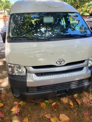 New Toyota HiAce 2025 White