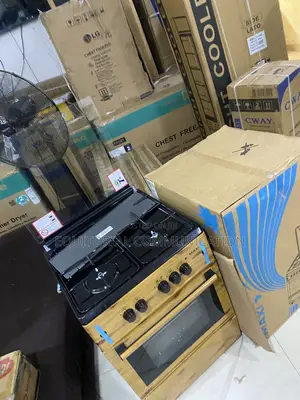 Maxi 6060 3 Burners + 1 Plate Kitchen Cooker With Oven