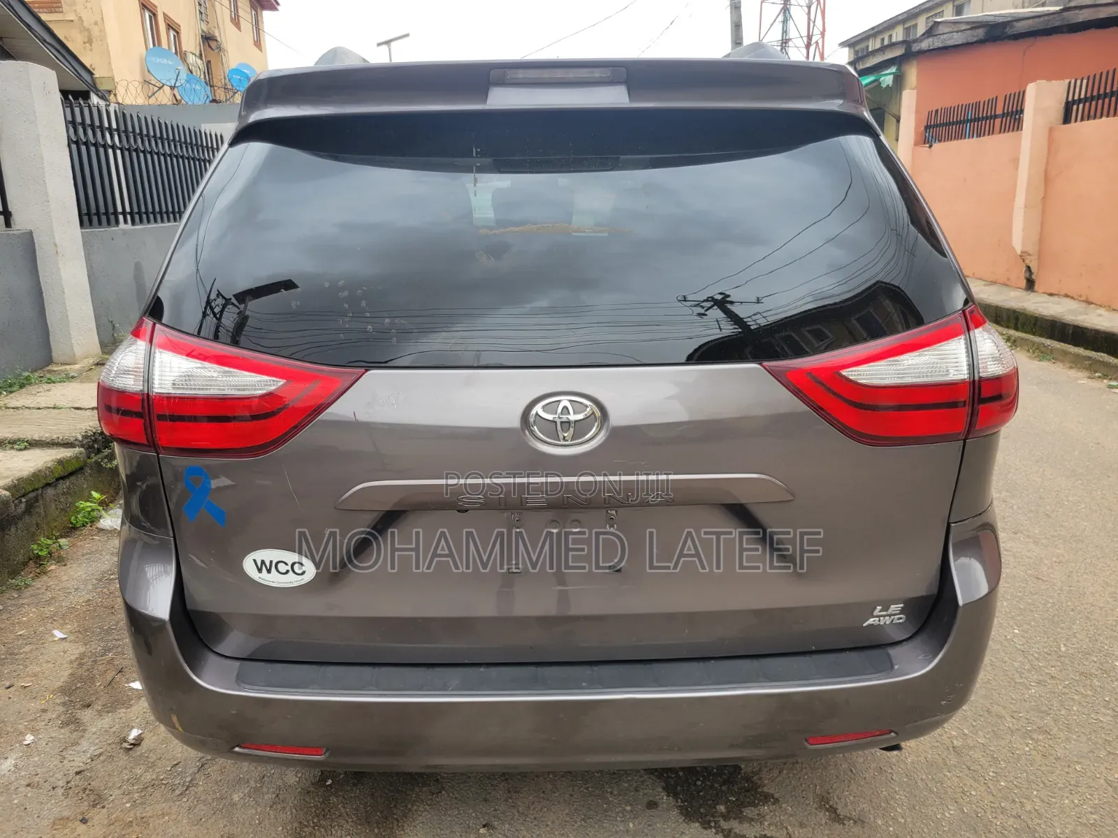 Toyota Sienna 2017 Gray