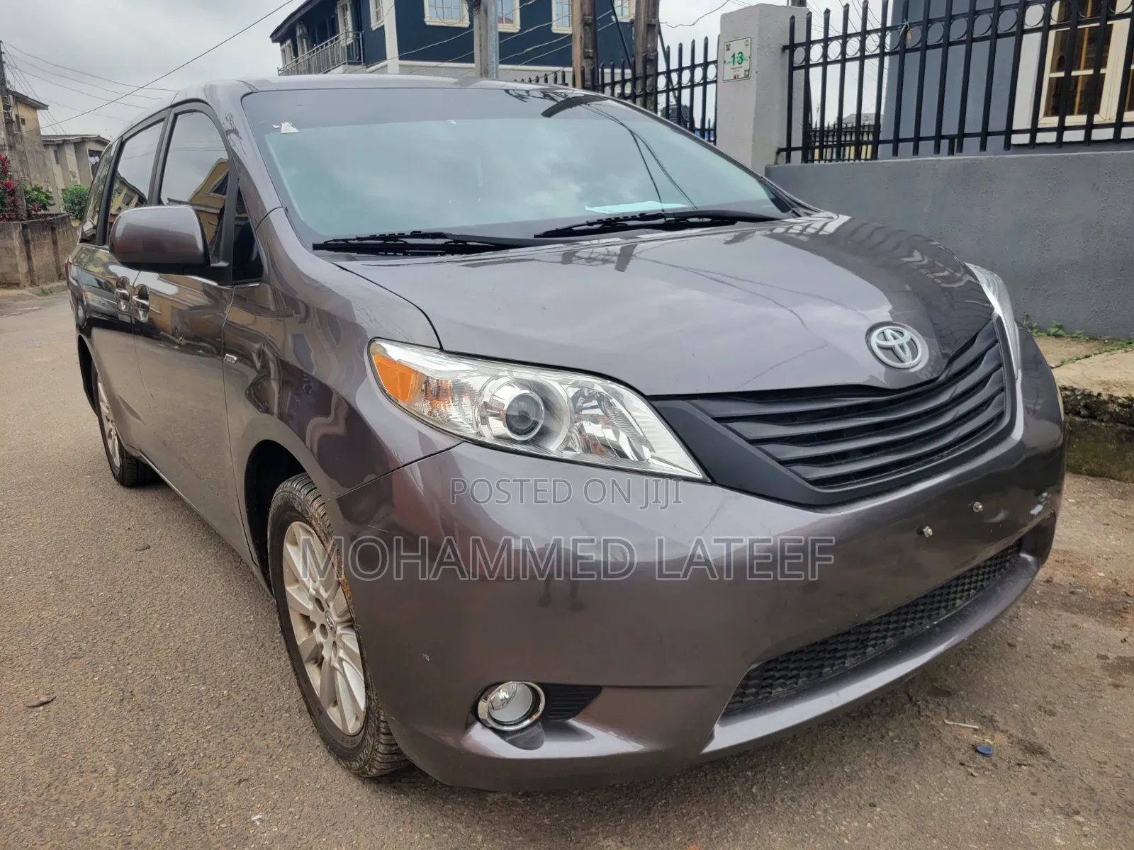 Toyota Sienna 2017 Gray