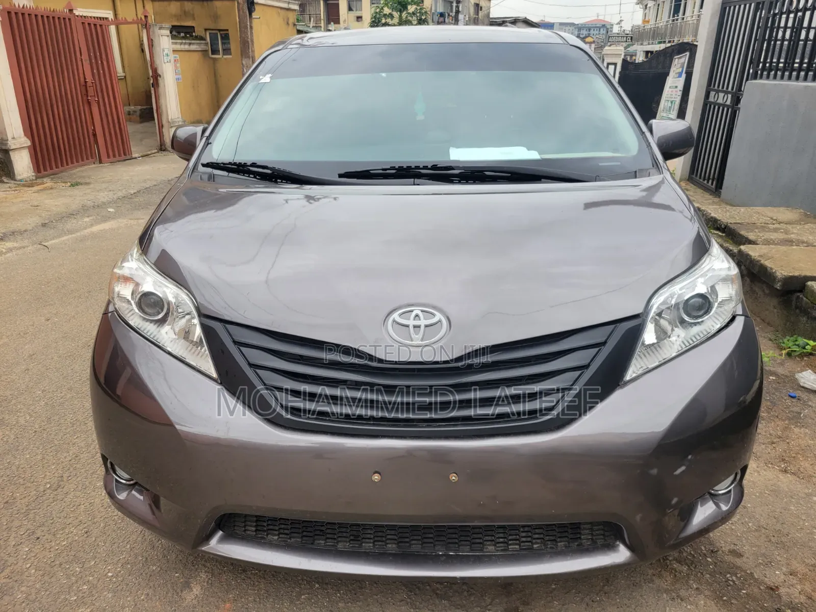 Toyota Sienna 2017 Gray