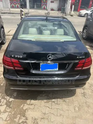 Mercedes-Benz E350 2014 Black