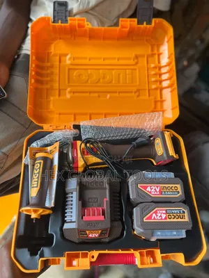 Ingco 42v Max Cordless Angle Grinder Machine