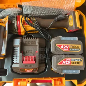 Ingco 42v Max Cordless Angle Grinder Machine