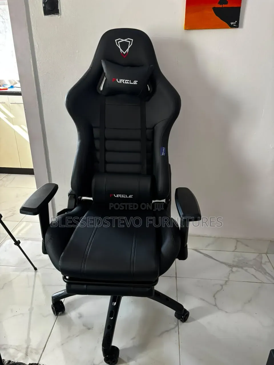 All Black Gaming Chair