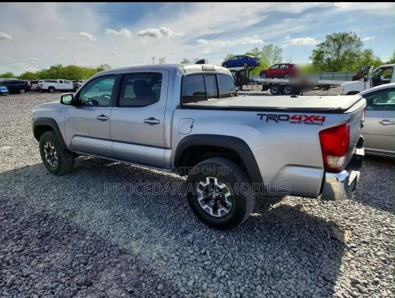 Toyota Tacoma 2017 Silver