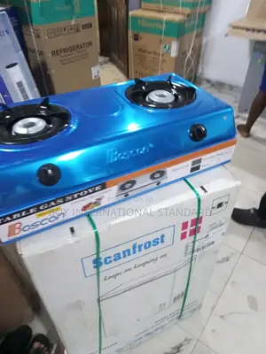 BOSCON 2 Burner Stainless Kitchen Gas Stove