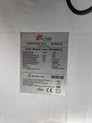 180 Watts Solar Panels