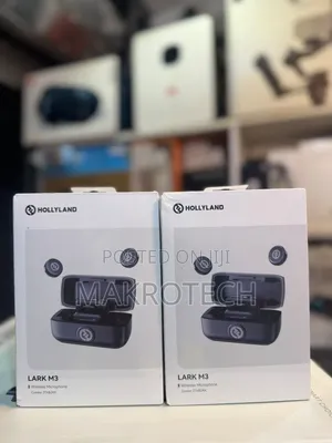 Hollyland Lark M3(2TX+ 2RX + 1usb-C RX) Mini Wireless Microphone,