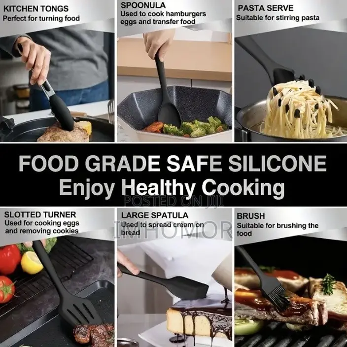 20 Pieces Silicon Kitchen Utensils