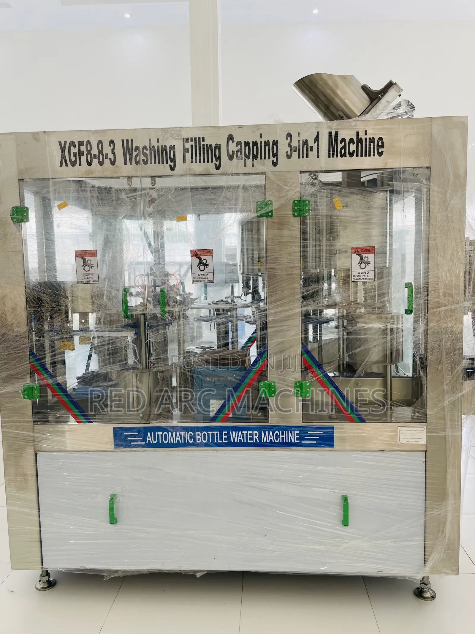 8-8-3 Automatic Washing, Filling & Capping Machine
