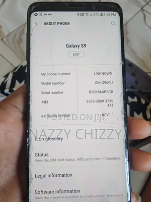 Samsung Galaxy S9 64 GB Black