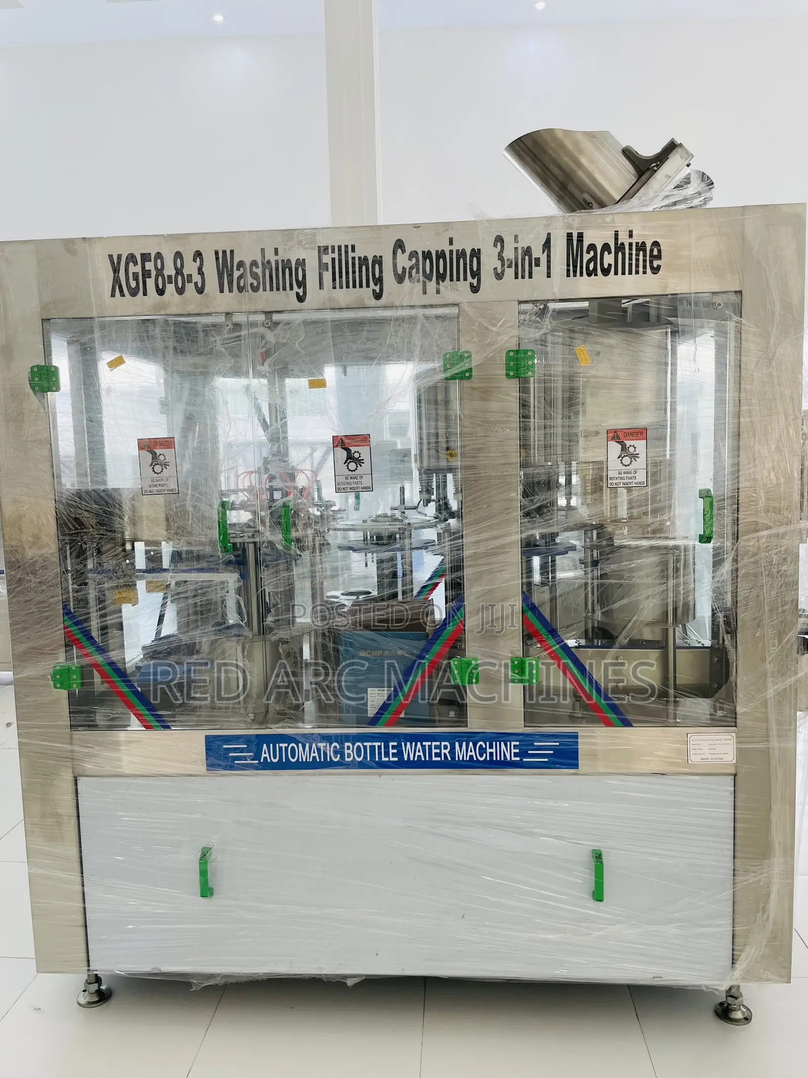 8-8-3 Automatic Washing, Filling & Capping Machine