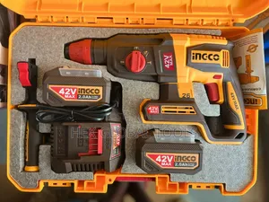 Ingco 42v Max 26mm Cordless Rotary Hammer Drilling Machine