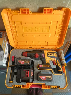 Ingco 42v Max 26mm Cordless Rotary Hammer Drilling Machine
