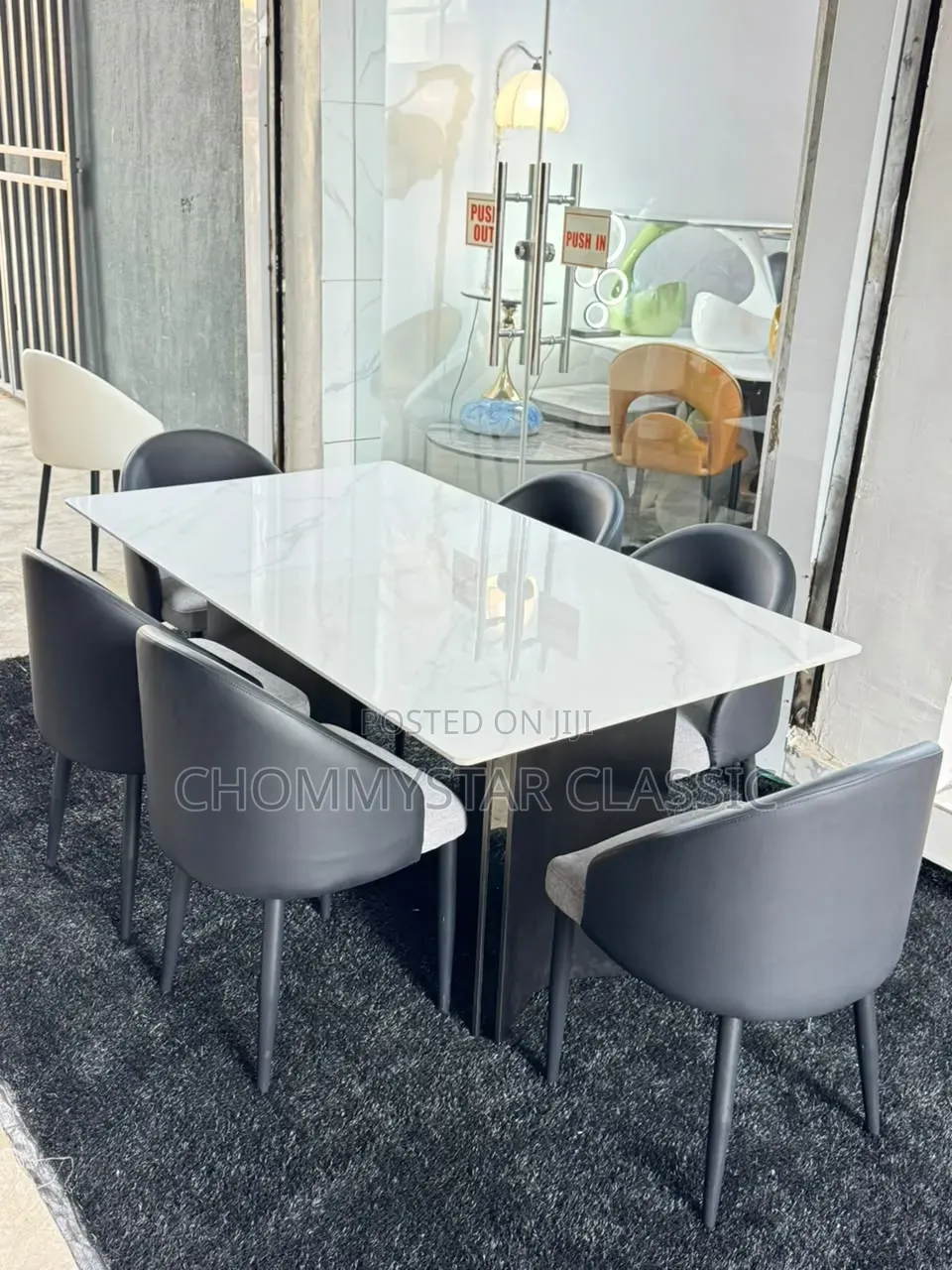 Marble Top Dining by 6