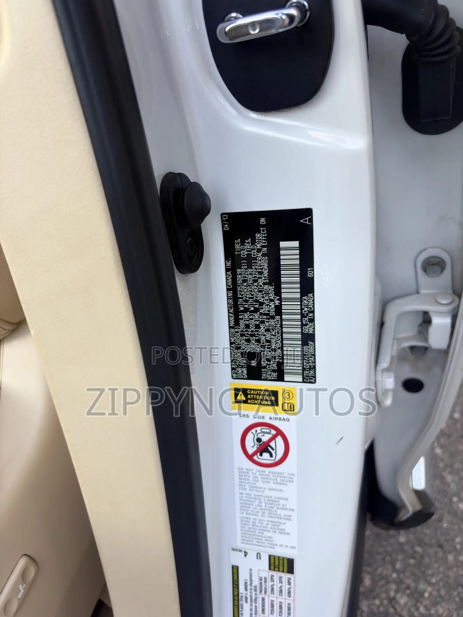 Lexus RX 350 AWD 2013 White