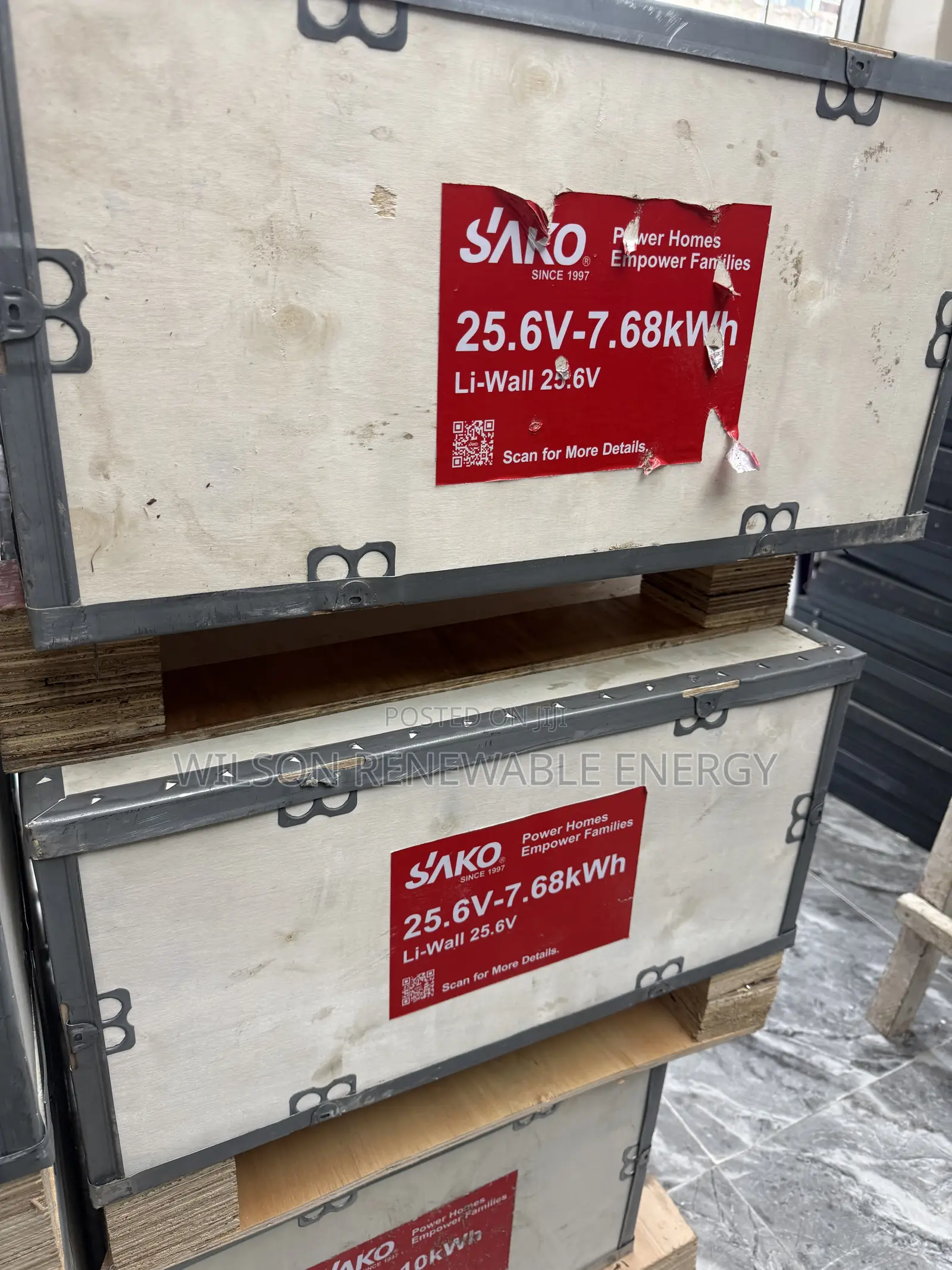 Sako 7.6kwh 24v Lithium Battery