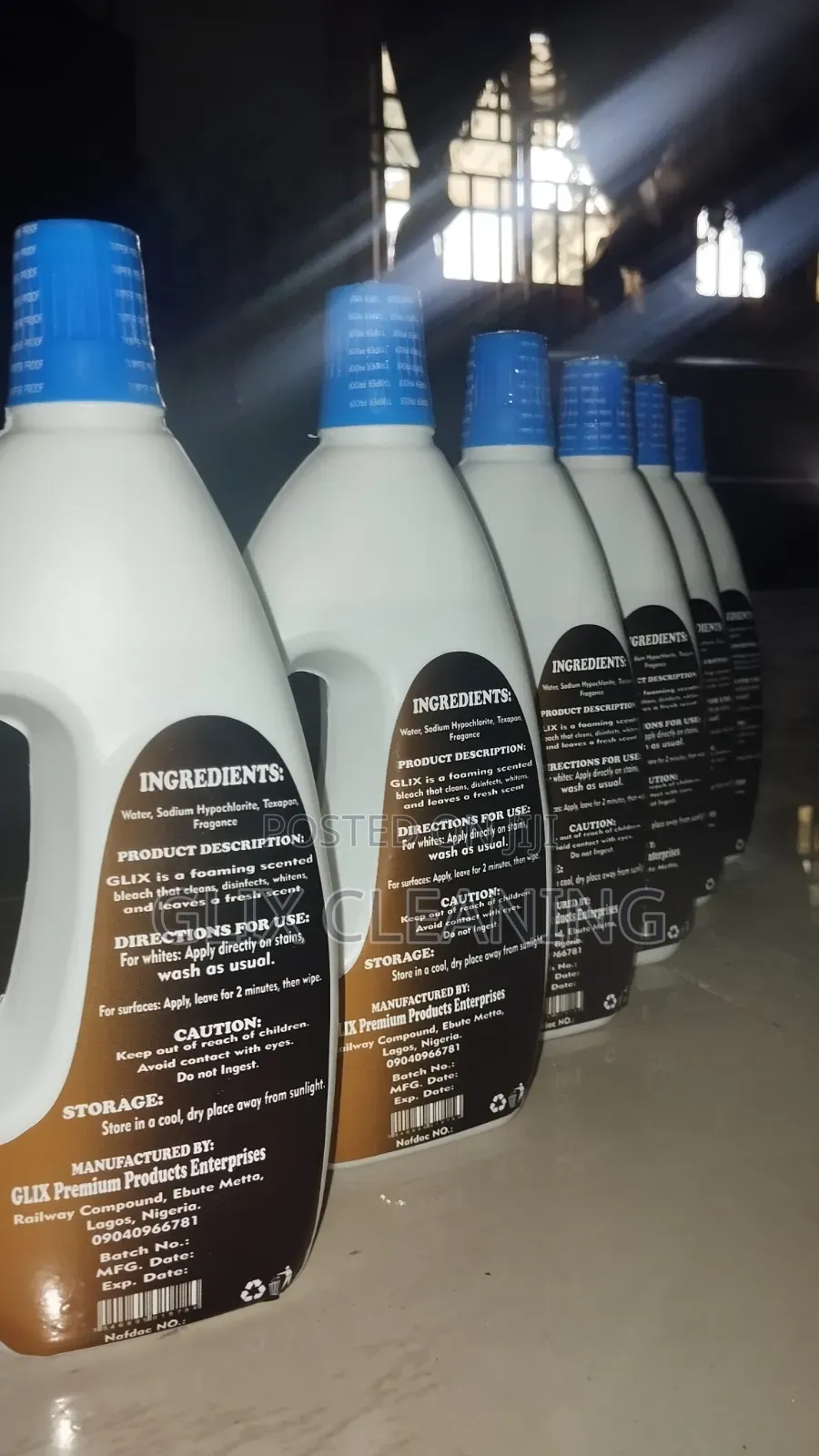 Glix Foaming Scented Bleach