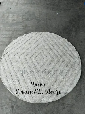 Nordic Turkish Round Duru Mats 5ft by 5ft