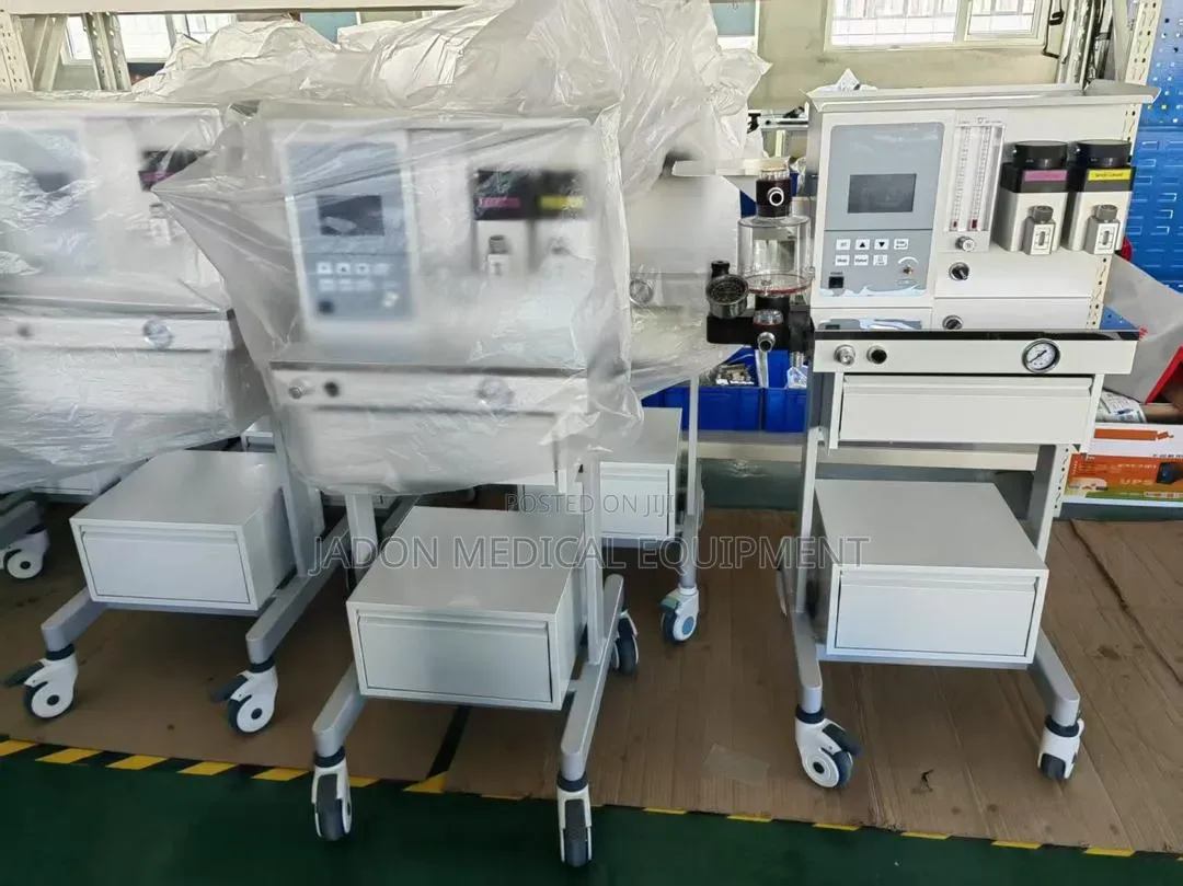 Double Vaporizer Anaesthesia Machine