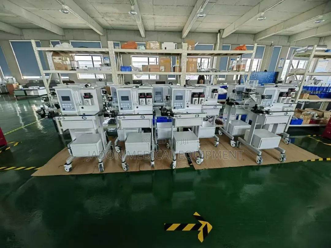 Double Vaporizer Anaesthesia Machine