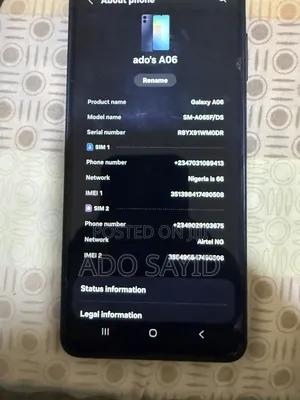 Samsung Galaxy A06 64 GB Blue