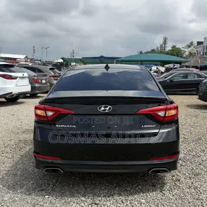 Hyundai Sonata Limited 2.0T 4dr Sedan (2.0L 4cyl Turbo 6A) 2015 Black