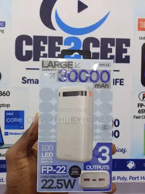 Remax FP-22 30,000mAh 22.5w Powerbank