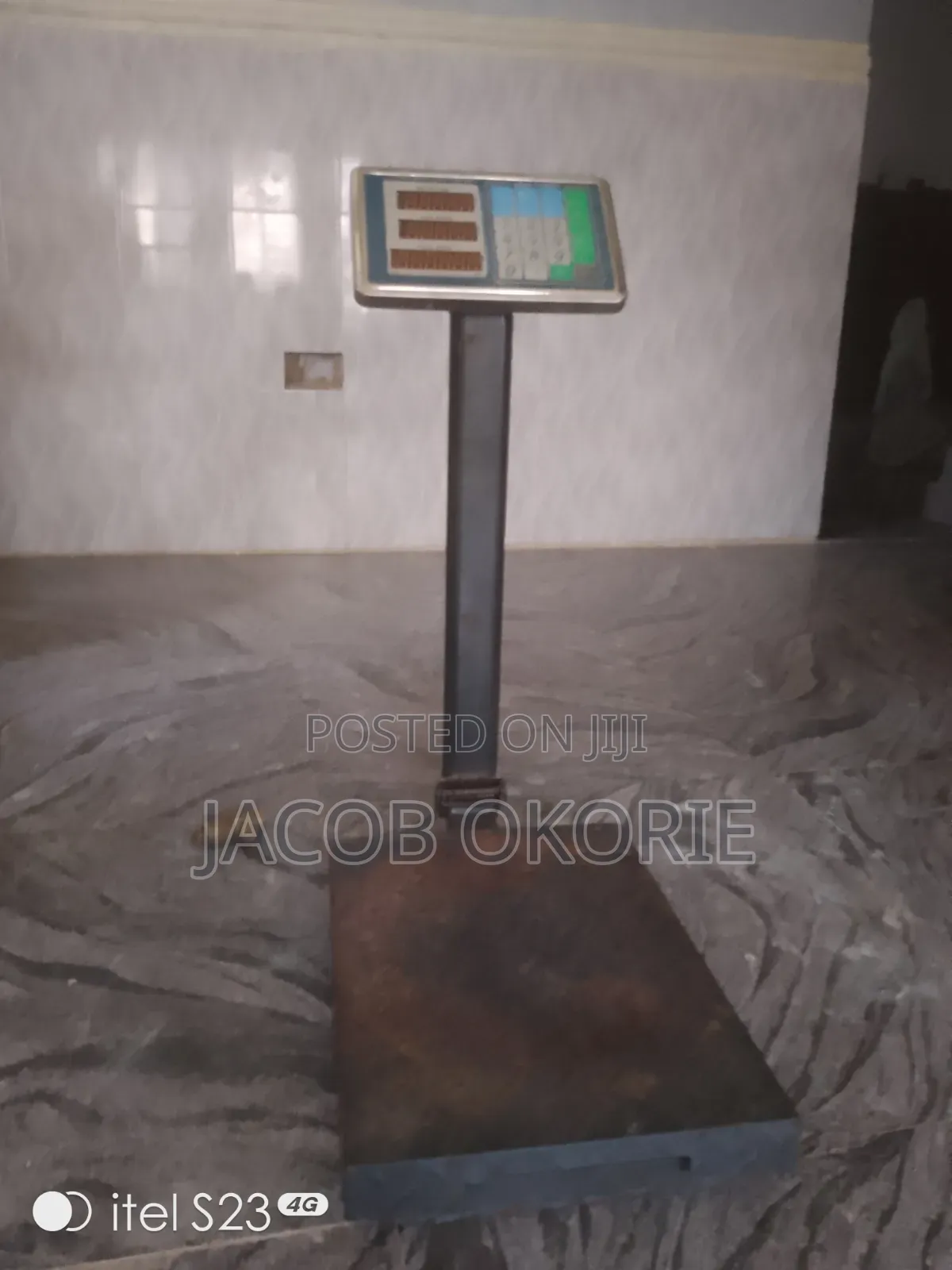 Fairly Used Gas Scale