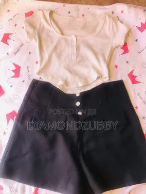 Plain Jeans Bumshort