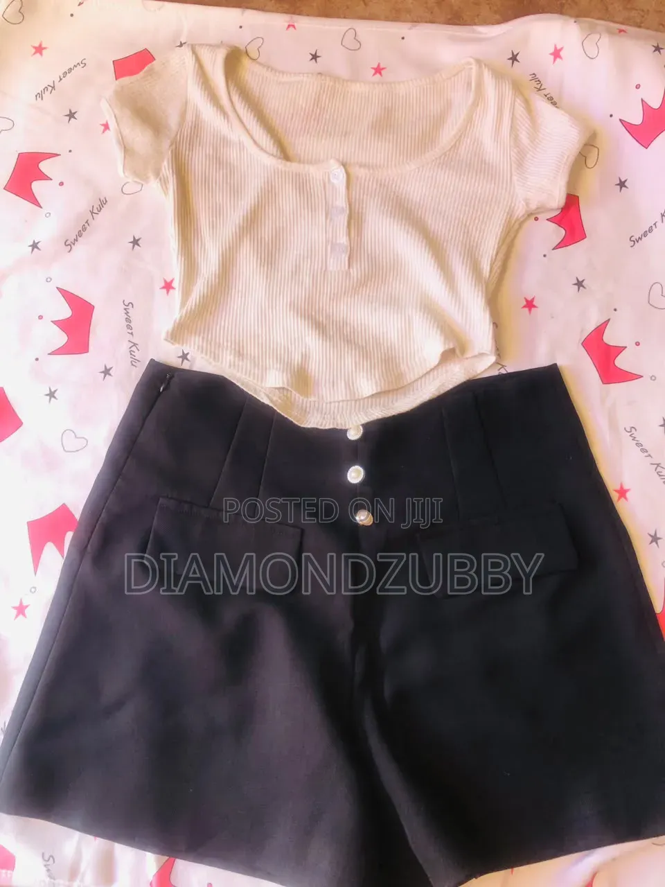 Plain Jeans Bumshort