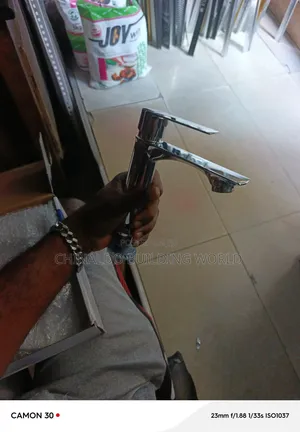Chrome Single Lever Basin Mixer Tap