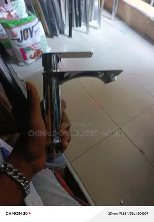 Chrome Single Lever Basin Mixer Tap
