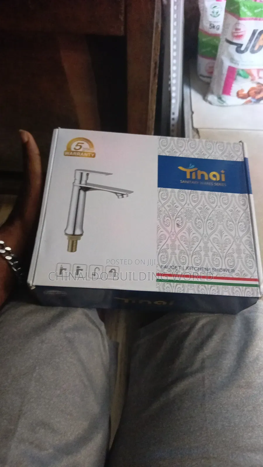 Chrome Single Lever Basin Mixer Tap